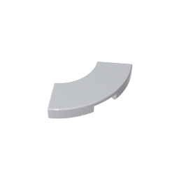 GDS-1277 - Tile 2 x 2 Curved, Macaroni