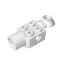 GDS-1286 - Technic Brick Special 2 x 2 with Pin Hole, Rotation Joint Ball Half [Horizontal Top], Rotation Joint Socket