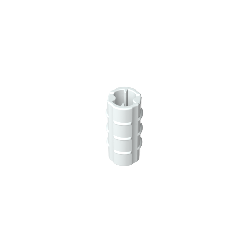 GDS-1287 - Technic Axle Connector Ridged [with x Hole x Orientation]