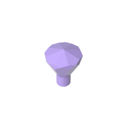 GDS-1288 - Rock 1 x 1 Jewel 24 Facet