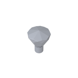 GDS-1288 - Rock 1 x 1 Jewel 24 Facet