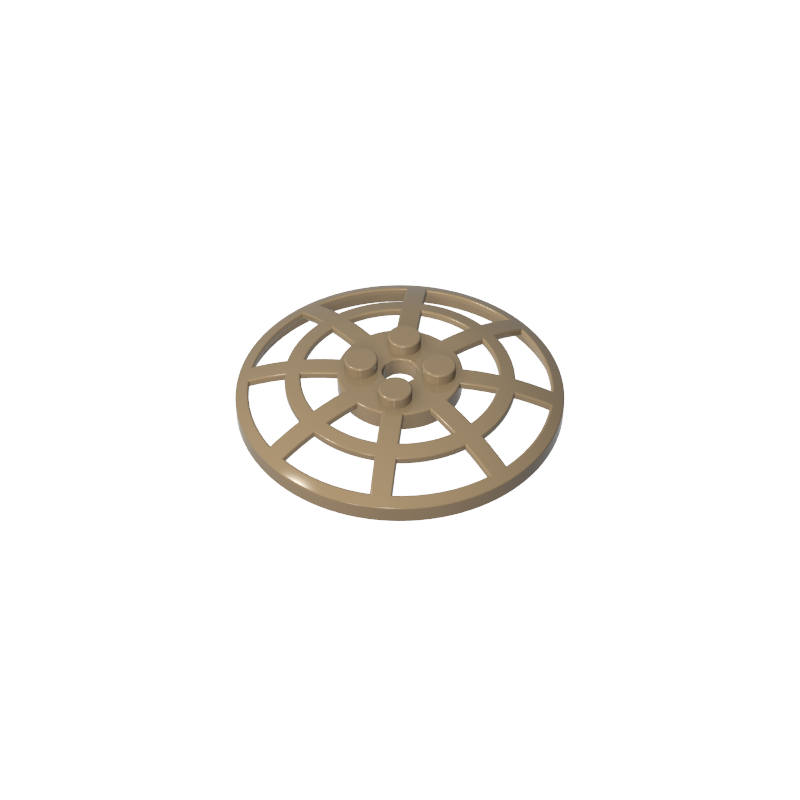GDS-1289 - Dish 6 x 6 Inverted [Radar / Webbed / anti-studs at  90 Degrees]