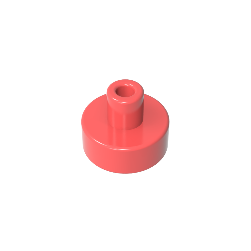 GDS-1291 - Tile Round 1 x 1 with Hollow Bar