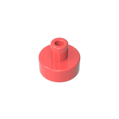 GDS-1291 - Tile Round 1 x 1 with Hollow Bar
