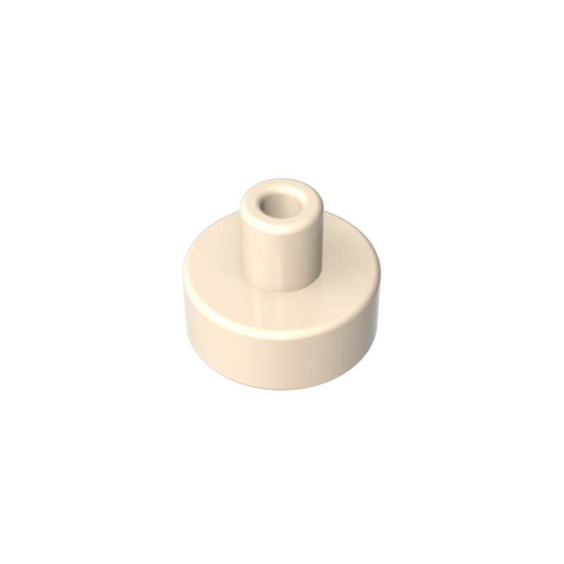 GDS-1291 - Tile Round 1 x 1 with Hollow Bar