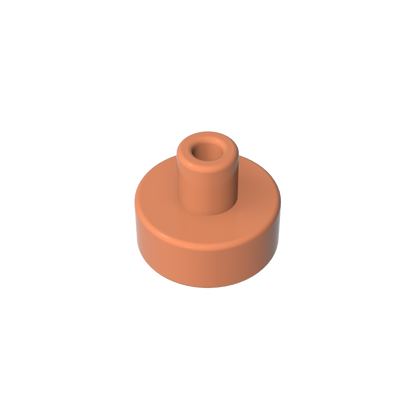 GDS-1291 - Tile Round 1 x 1 with Hollow Bar