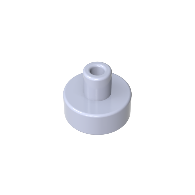 GDS-1291 - Tile Round 1 x 1 with Hollow Bar