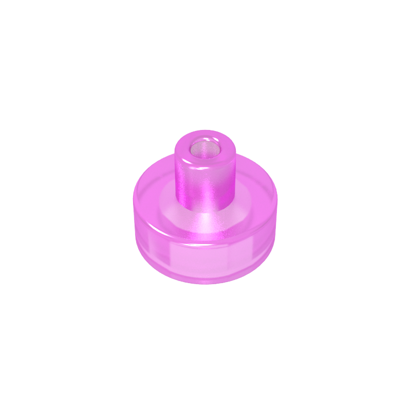 GDS-1291 - Tile Round 1 x 1 with Hollow Bar