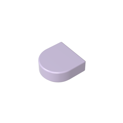 GDS-1292 - Tile 1 x 1 Half Circle