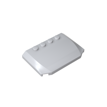 GDS-1302 - Slope Curved 4 x 6 x 2/3 Triple Curved with 4 Studs