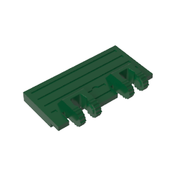 GDS-1306 - Hinge Train Gate 2 x 4 Locking Dual 2 Fingers without Rear Reinforcements