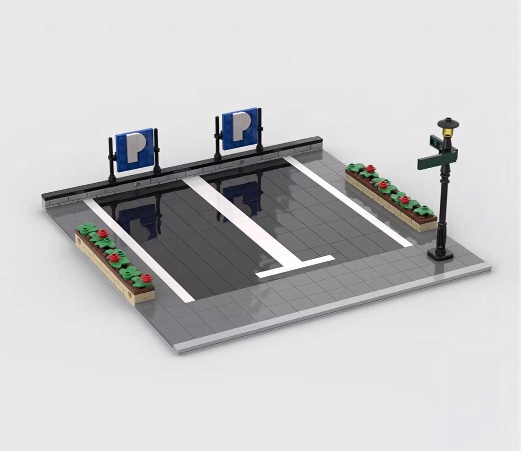 MOC-132933 Modular Parking + display for 2 Speed Champions models