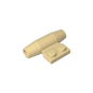 GDS-1338 - Engine, Smooth Small, 1 x 2 Side Plate with Axle Holders and Slot