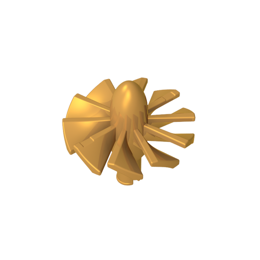 GDS-1339 - Jet Engine Fan with 10 Blades and Technic Pin