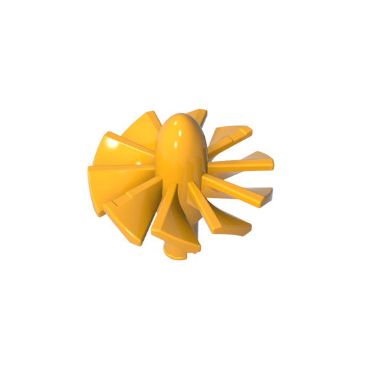 GDS-1339 - Jet Engine Fan with 10 Blades and Technic Pin