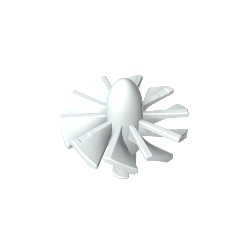 GDS-1339 - Jet Engine Fan with 10 Blades and Technic Pin