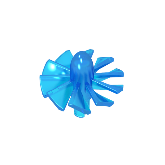 GDS-1339 - Jet Engine Fan with 10 Blades and Technic Pin