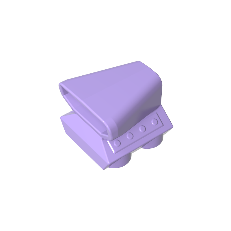 GDS-1355 - Engine / Air Scoop 2 x 2