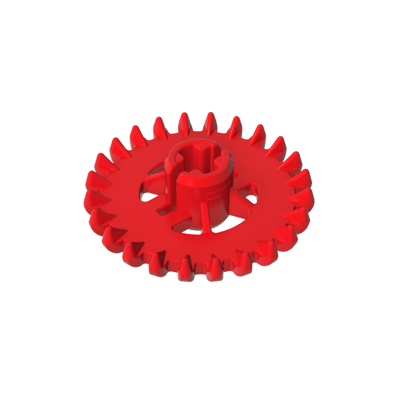 GDS-1378 - Technic Gear 24 Tooth Crown with Reinforcements [New Style]