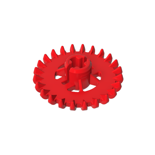 GDS-1378 - Technic Gear 24 Tooth Crown with Reinforcements [New Style]