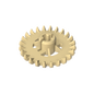 GDS-1378 - Technic Gear 24 Tooth Crown with Reinforcements [New Style]