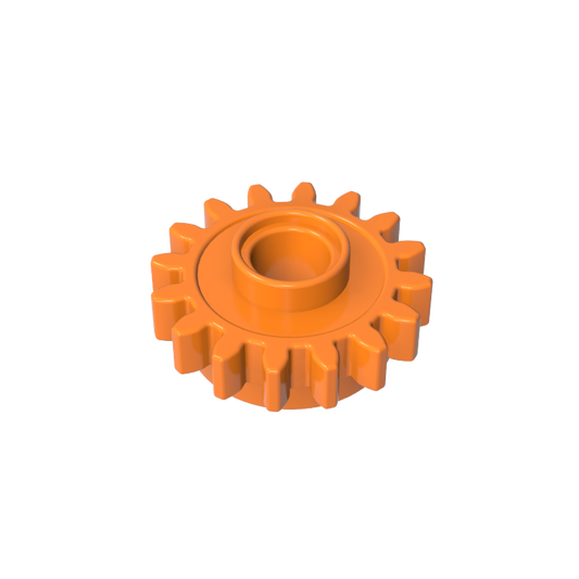 GDS-1402 - Technic Gear 16 Tooth with Clutch [Toothed]