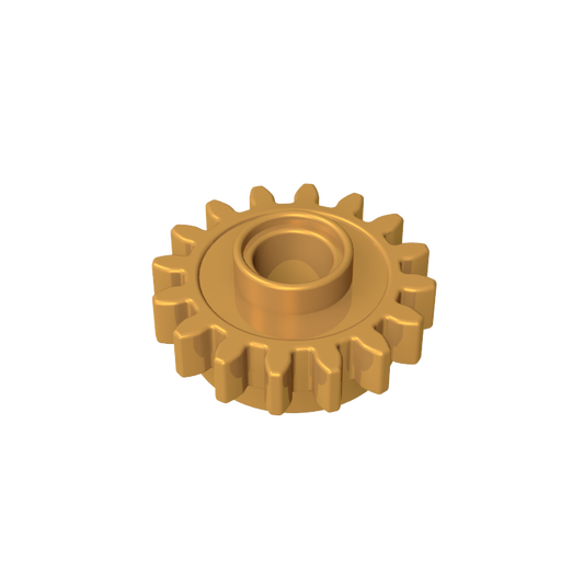 GDS-1402 - Technic Gear 16 Tooth with Clutch [Toothed]