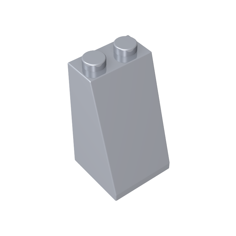 GDS-1404 - Slope 75 Degrees 2 x 2 x 3 [Hollow Studs]