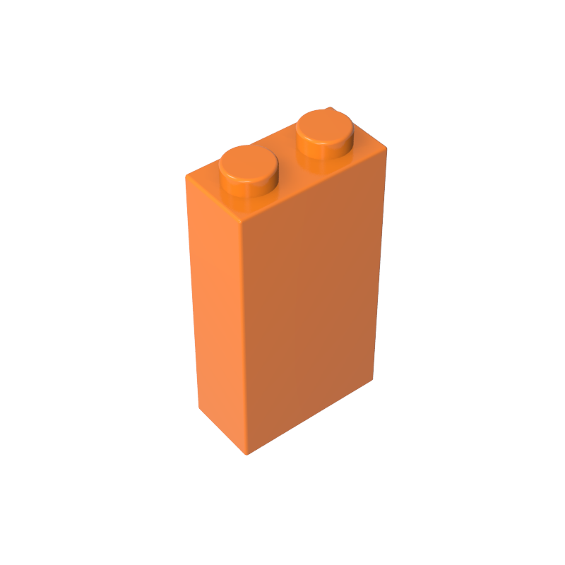 GDS-1405 - Brick 1 x 2 x 3 with Bottom Stud Holder