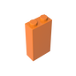 GDS-1405 - Brick 1 x 2 x 3 with Bottom Stud Holder