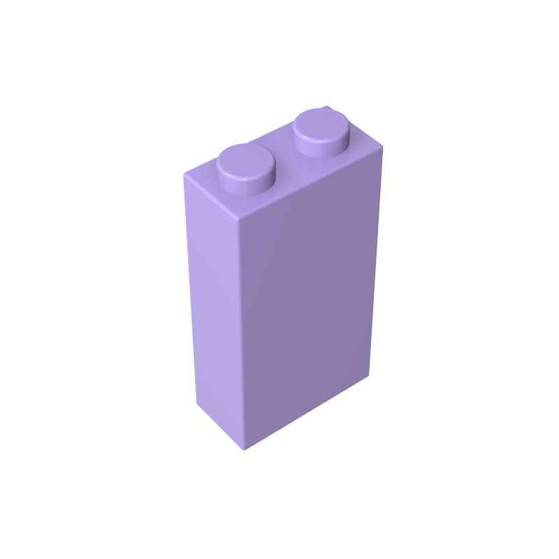 GDS-1405 - Brick 1 x 2 x 3 with Bottom Stud Holder