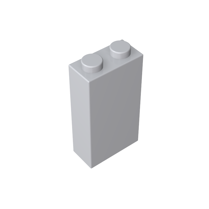 GDS-1405 - Brick 1 x 2 x 3 with Bottom Stud Holder