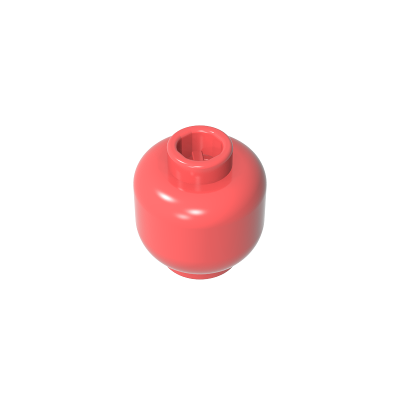 GDS-1417 - Minifig Head Plain [Blocked Open Stud]