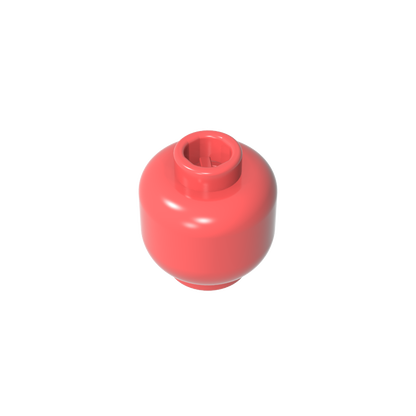GDS-1417 - Minifig Head Plain [Blocked Open Stud]