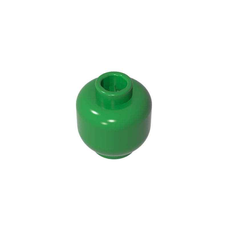 GDS-1417 - Minifig Head Plain [Blocked Open Stud]