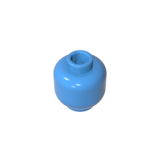 GDS-1417 - Minifig Head Plain [Blocked Open Stud]