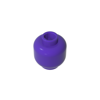 GDS-1417 - Minifig Head Plain [Blocked Open Stud]
