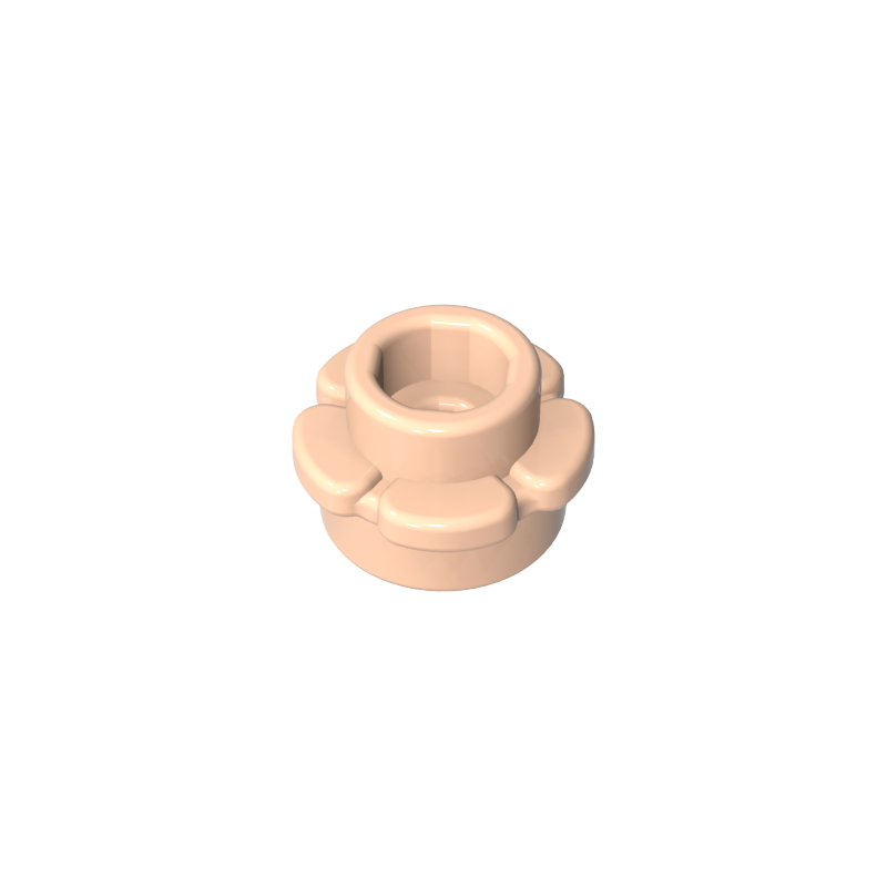 GDS-1436 - Plant, Flower, Plate Round 1 x 1 with 5 Petals