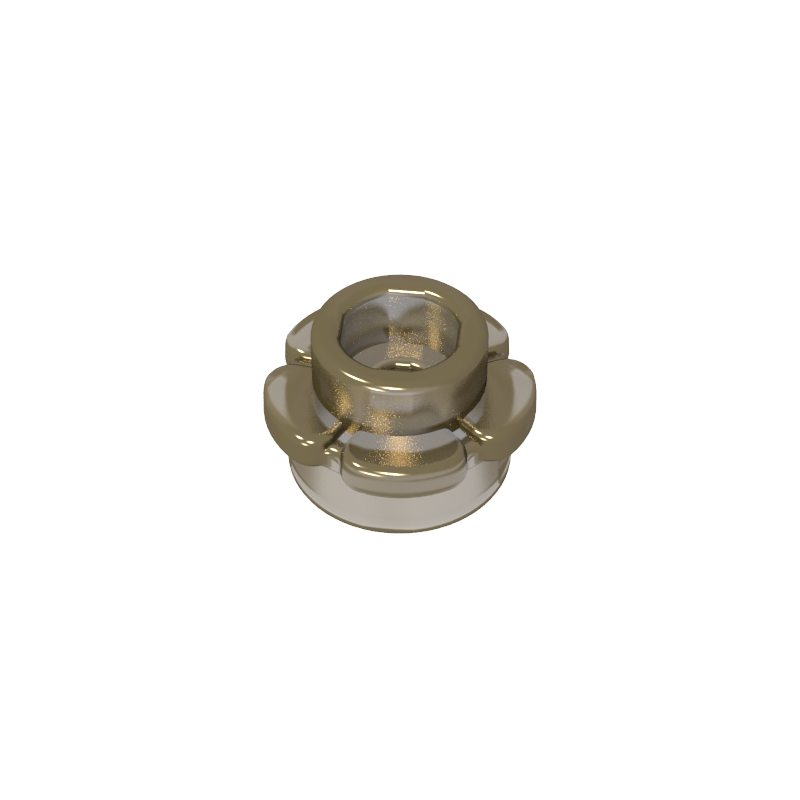 GDS-1436 - Plant, Flower, Plate Round 1 x 1 with 5 Petals