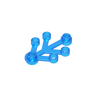 Transparent Blue 43
