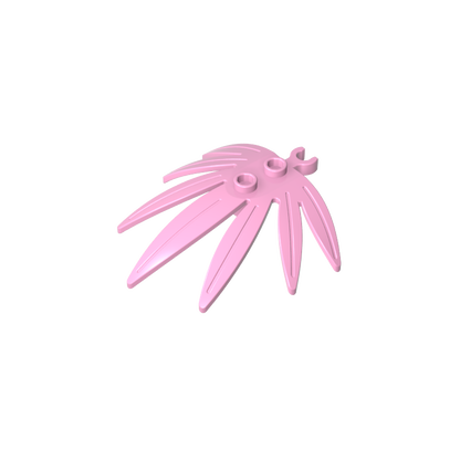 GDS-1443 - Plant, Leaves 6 x 5 Swordleaf with Clip  (thick open O clip)