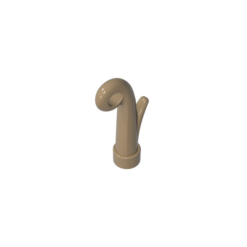 GDS-1448 - Plant, Grass Stem with Bar Hole [3.2mm]