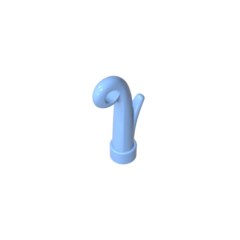 GDS-1448 - Plant, Grass Stem with Bar Hole [3.2mm]