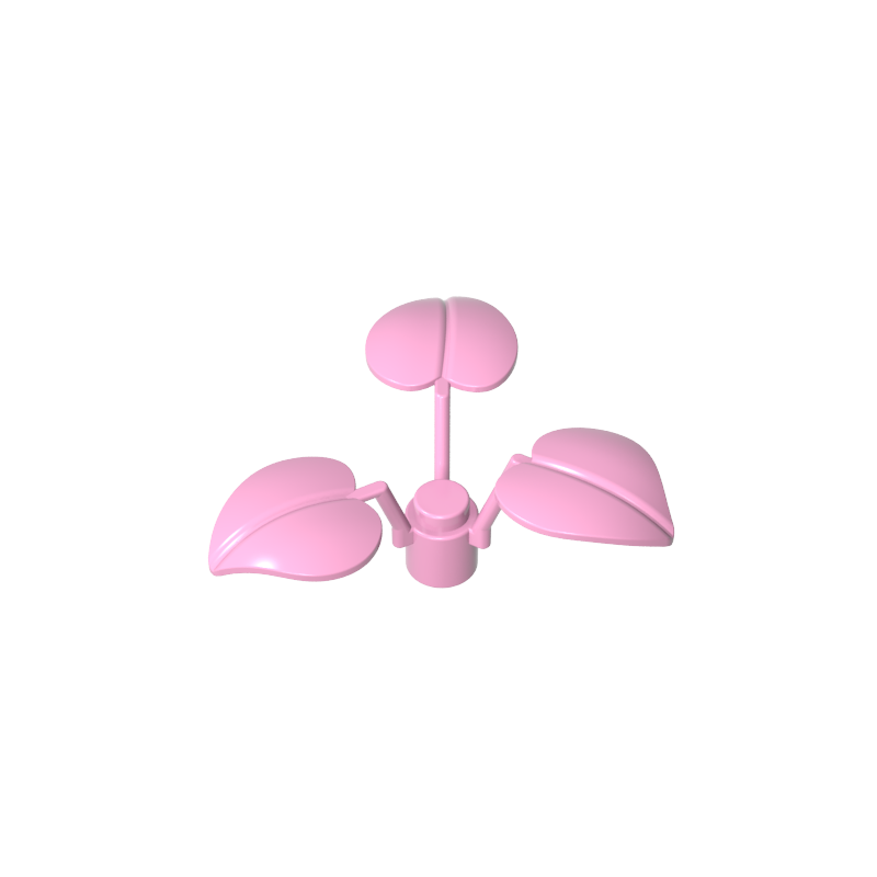 GDS-1449 - Plant, 1 x 1 x 2/3 - 3 Large Leaves