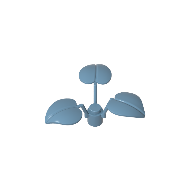 GDS-1449 - Plant, 1 x 1 x 2/3 - 3 Large Leaves