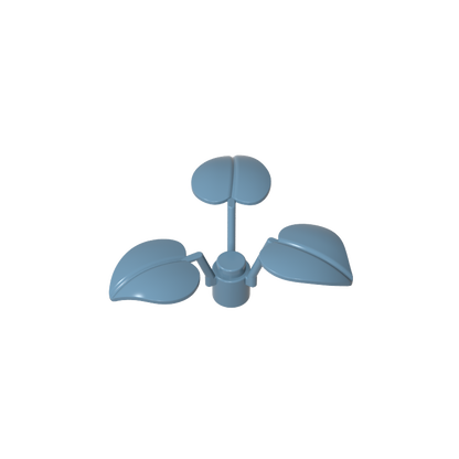 GDS-1449 - Plant, 1 x 1 x 2/3 - 3 Large Leaves