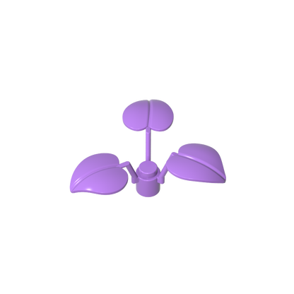 GDS-1449 - Plant, 1 x 1 x 2/3 - 3 Large Leaves