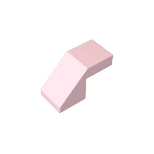 GDS-1484 - Slope 45 Degrees 2 x 1 with 2/3 Inverted Cutout and no stud