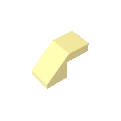 GDS-1484 - Slope 45 Degrees 2 x 1 with 2/3 Inverted Cutout and no stud