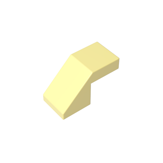 GDS-1484 - Slope 45 Degrees 2 x 1 with 2/3 Inverted Cutout and no stud